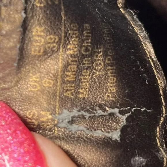 LifeStride Chocolate Brown Leather Zip Up Ankle Booties Size 8.5 - Picture 5 of 8